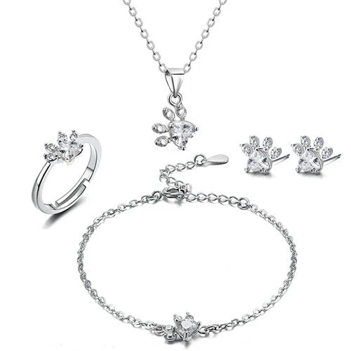 Arbour -4-piece jewelry set | Silver and Gold