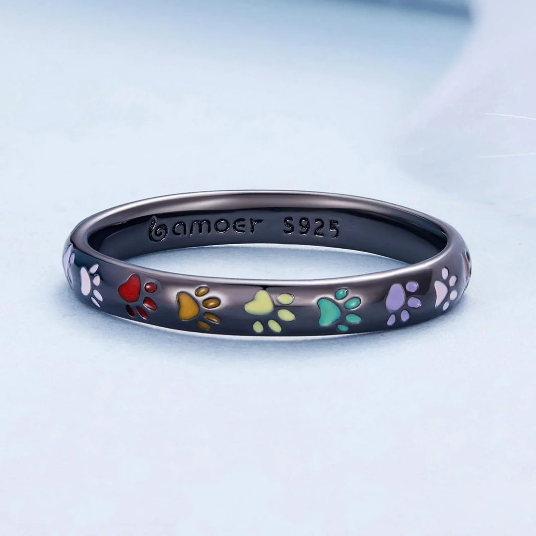Savannah - Pfoten-Ring made of 925 silver