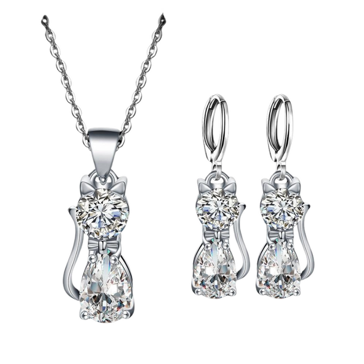 Gardenia - Silver polished zirconia | Silver