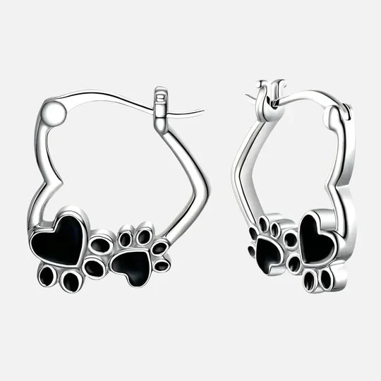 Hensley - Huggie-Creoles with heart & paw | Silver