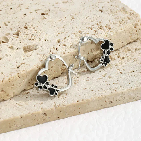 Hensley - Huggie-Creoles with heart & paw | Silver