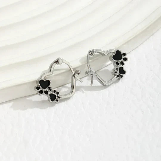 Hensley - Huggie-Creoles with heart & paw | Silver