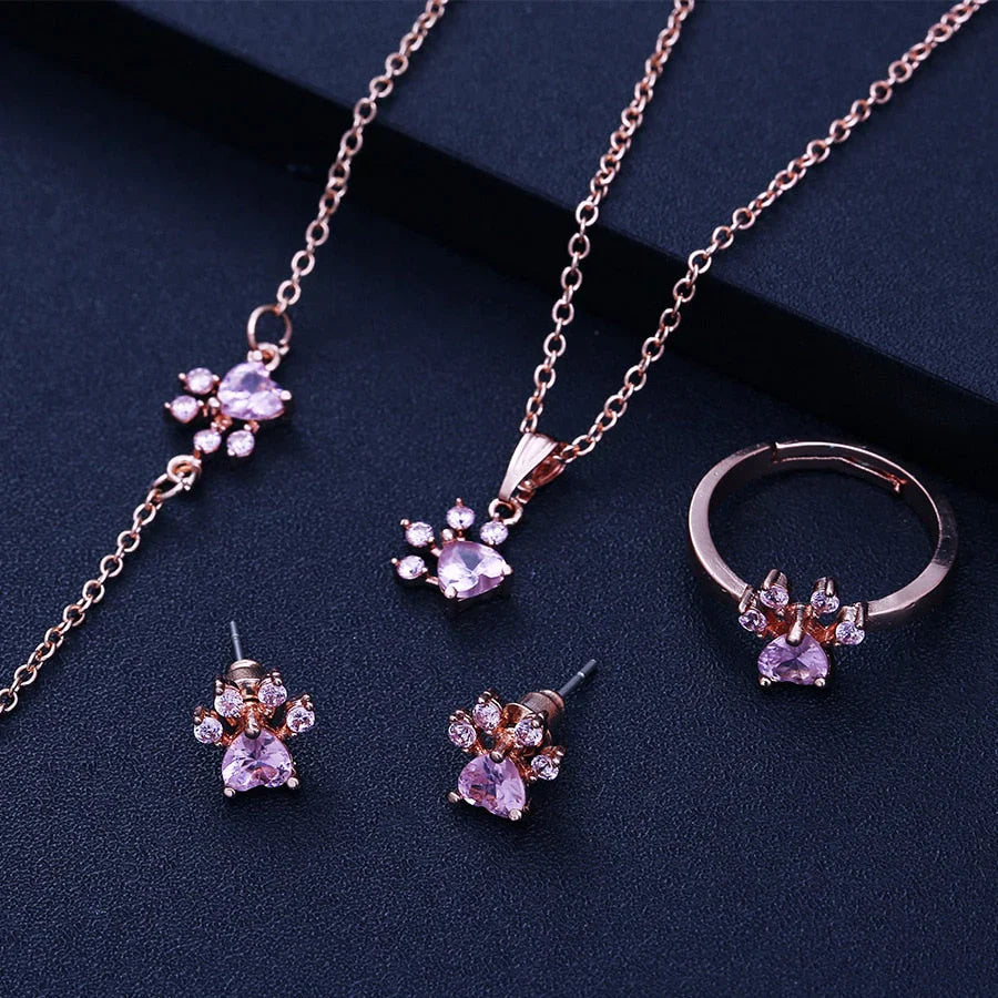 Arbour -4-piece jewelry set | Silver and Gold
