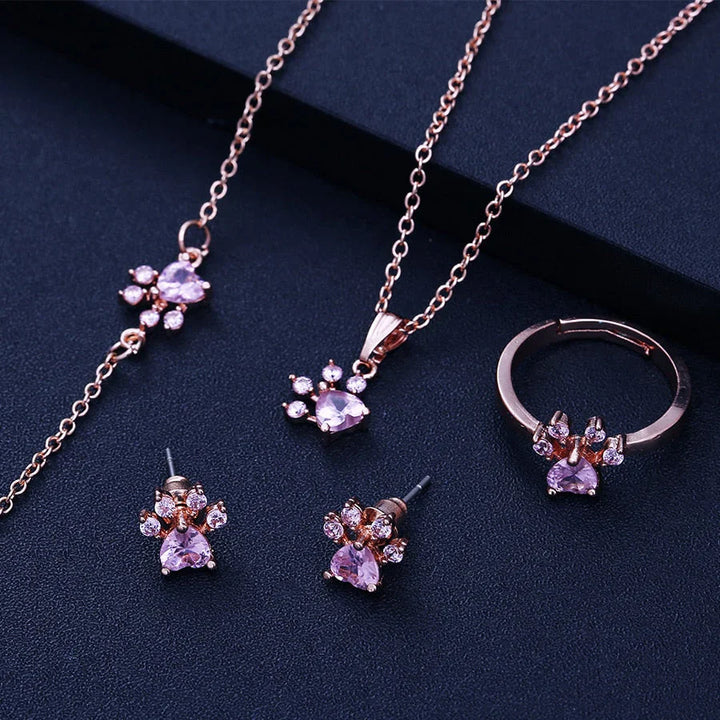 Arbour -4-piece jewelry set | Silver and Gold